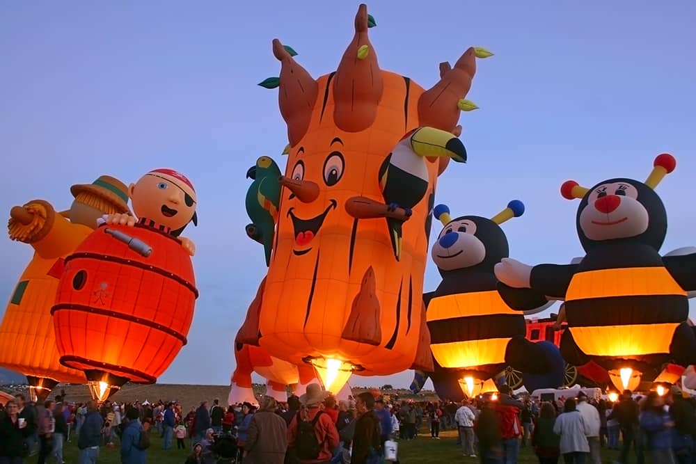 Gas Balloon Race Albuquerque 2024 Fran Paloma