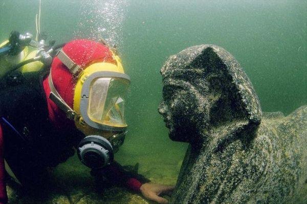 Amateur diver accidentally discovers flooded ancient city in Turkey