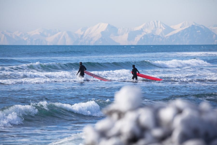 Surf spots in Russia