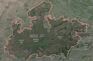 Map of Madhya Pradesh