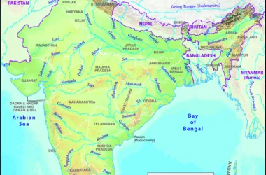 India's River Map