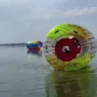Water Zorbing in Dal Lake
